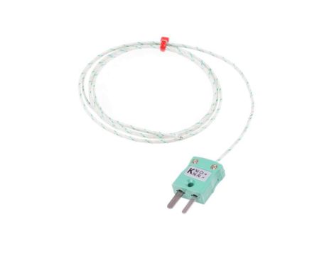 Termopara typ K do +350C kabel 1m IEC