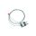 Termopara typ J do +250C kabel 5m, Teflon PFA EN 60584-3:2008, IEC 584-3