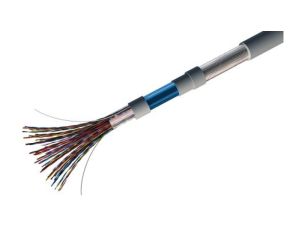 Kabel telefoniczny, 100m, 2-parowy, ekranowany, Szary 300 V AC, RS PRO, Odporność na ogień 4