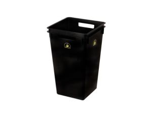 Pojemnik ESD, typ: Pojemnik na odpady, w zestawie: 1, wys.: 530mm, szer.: 330mm, gł.: 530mm