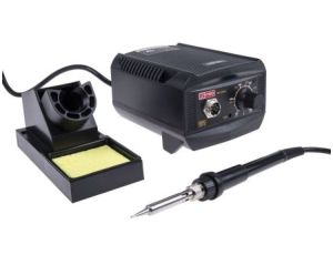 Stacja lutownicza, 1-wyjściowa, 230V, Typ F — wtyczka Schuko, typ G — brytyjski 3-stykowy, RS PRO