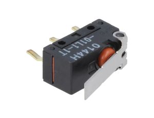 Mikroprzełącznik SNAP ACTION z dźwignią SPDT 0,1A/125VAC D2FD-01L1-1T