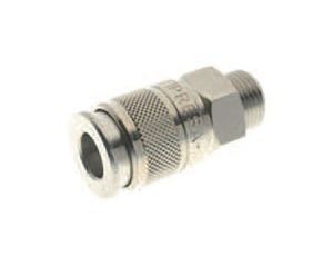 Szybkozłącze powietrza RS PRO G 1/2 męskie rodzaj Żeński Gwintowany Mosiądz 1/2in