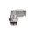 Adapter gwintowany typu kolanko gwint – rura RS PRO Adapter gwintowany kolankowy M5 męskie