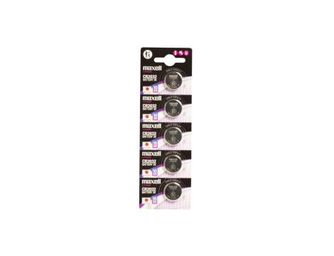 5 x bateria litowa Maxell CR2032