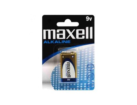 bateria alkaliczna Maxell Alkaline 6LR61 / 9V - 1 sztuka