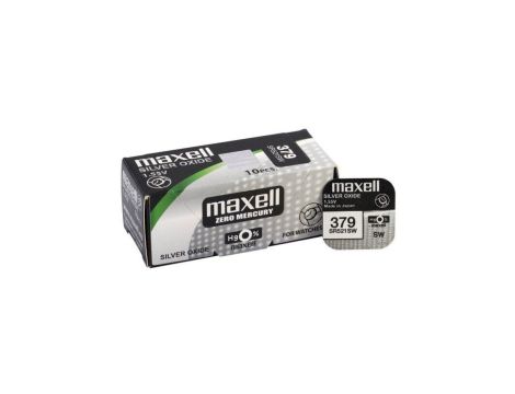 bateria srebrowa mini Maxell 379 / SR521SW / SR63