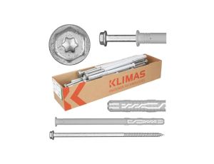 Kołki rozporowe ramowe do betonu z łbem sześciokątnym 12x180 25szt