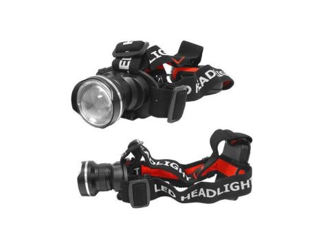 Diodowa latarka czołowa, czołówka Tiross TS-1102 z diodą Cree XM-L2