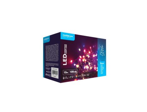 Lampki choinkowe modee 10m RGB 100LED ML-C2003