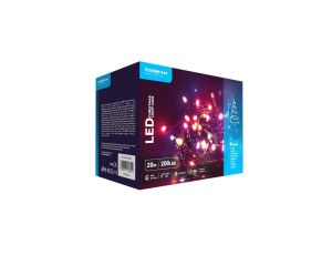 Lampki choinkowe modee 20m RGB 200LED ML-C2006