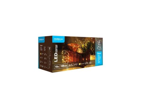 Lampki dekoracyjne modee 10m WARM 100LED ML-C2007