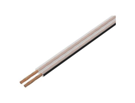 PKT0020AC Przewód głośnikowy typu TLYp 2x0,75mm2 linka Cu przezroczysty