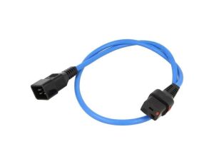 SCHAFFNER-820133 Kabel IEC C19 żeński, IEC C20 męski 1m z blokadą IEC LOCK
