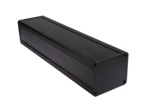 Obudowa radiatora Czarny IP40, 400 x 100 x 86mm, RS PRO