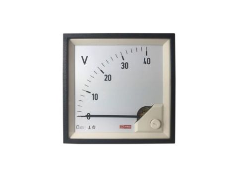 Amperomierz analogowy panelowy DC -10C do +65C RS PRO