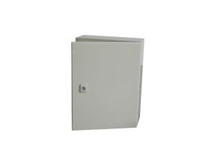 Szafka ścienna rozdzielcza RAL 7032, materiał: Stal, IP66, RS PRO RAL 7032