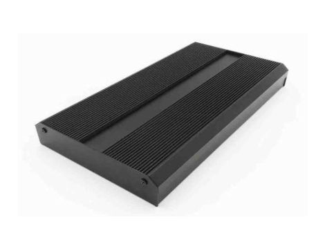 Obudowa radiatora Czarny IP40, 399 x 175 x 50mm, RS PRO