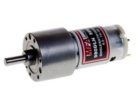 Motoreduktor DC, 840 mA, 7 W, 1200 obr./min, 554 gcm, RS PRO