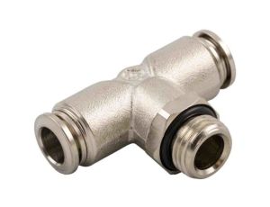 Adapter gwintowany teowy typu gwint – rura, 20bar