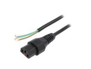 SCHAFFNER-813874 Kabel IEC C13 żeński 5m z blokadą IEC LOCK