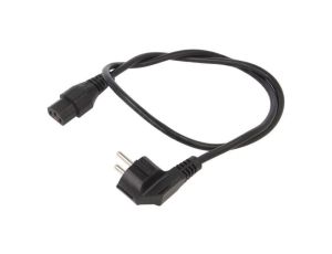 SCHAFFNER-816479 Kabel CEE 7/7 (E/F) wtyk kątowy, IEC C13 żeński 1m 10A