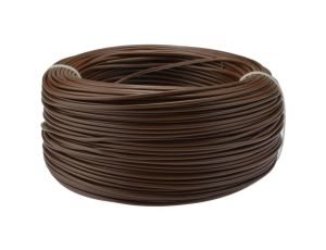 Przewód instalacyjny H07V-K / LgY 2,5 750V brązowy linka giętka Elektrokabel 25m