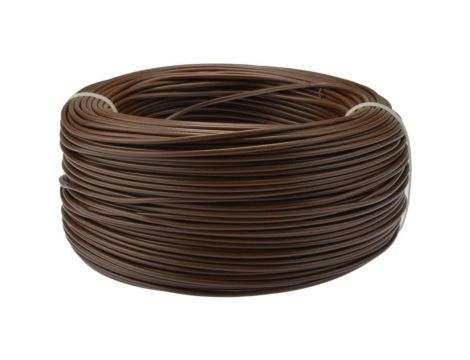 Przewód instalacyjny H07V-K / LgY 2,5 750V brązowy linka giętka Elektrokabel 25m