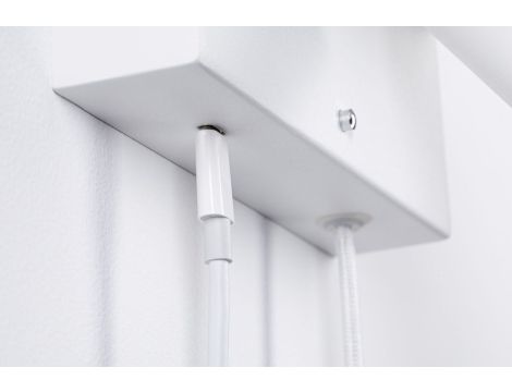 Oprawa ścienna JERIK LED 2,4W 3-STEP DIM 160lm 3000K USB-C 230V Z przełącznikiem Biały mat /metal - 10