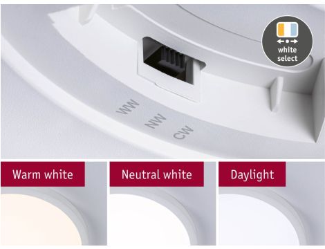 Plafoniera okrągła AKYA LED 17W ze zmienną barwą 3000/4000/6500K 230mm 1700 lm 230V IP20 biały / tworzywo sztuczne - 10