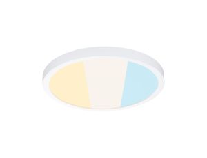 Plafoniera okrągła  AKYA LED 29W ze zmienną barwą 3000/4000/6500K 300mm 2800 lm 230V IP20 biały / tworzywo sztuczne