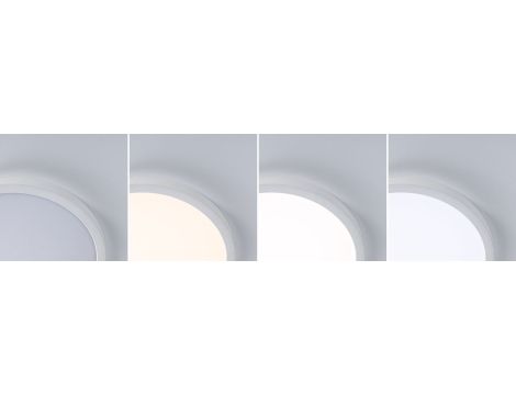 Plafoniera okrągła AKYA LED 35W ze zmienną barwą 3000/4000/6500K 400mm 3400 lm 230V IP20 biały / tworzywo sztuczne - 4