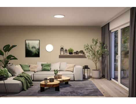 Plafoniera okrągła AKYA LED 35W ze zmienną barwą 3000/4000/6500K 400mm 3400 lm 230V IP20 biały / tworzywo sztuczne - 11