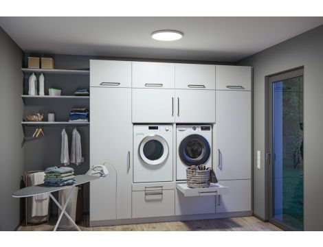 Plafoniera okrągła AKYA LED 35W ze zmienną barwą 3000/4000/6500K 400mm 3400 lm 230V IP20 biały / tworzywo sztuczne - 13