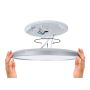 Plafoniera okrągła AKYA LED 35W ze zmienną barwą 3000/4000/6500K 400mm 3400 lm 230V IP20 biały / tworzywo sztuczne - 13