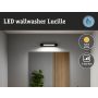 Oprawa ścienna LUCILLE LED 400mm 11W 2700K 3-step DIM 1000lm IP44 230V czarny mat / metal - 12