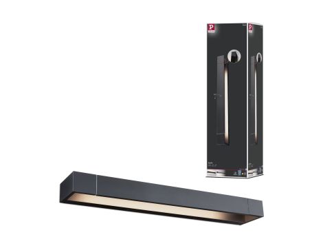 Oprawa ścienna LUCILLE LED 600mm 17W 2700K 3-step DIM 1300lm IP44 230V czarny mat / metal - 14