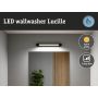 Oprawa ścienna LUCILLE LED 600mm 17W 2700K 3-step DIM 1300lm IP44 230V czarny mat / metal - 13