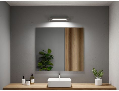 Oprawa ścienna LUCILLE LED 400mm 11W 2700K 3-step DIM 1000lm IP44 230V aluminium mat / metal - 8