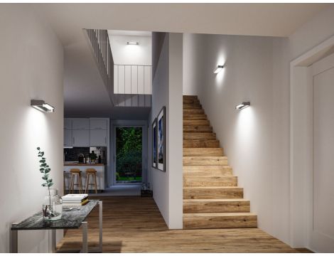 Oprawa ścienna LUCILLE LED 400mm 11W 2700K 3-step DIM 1000lm IP44 230V aluminium mat / metal - 10