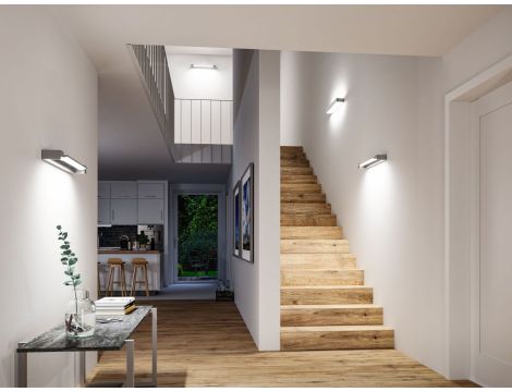 Oprawa ścienna LUCILLE LED 600mm 17W 2700K 3-step DIM 1300lm IP44 230V aluminium mat / metal - 10