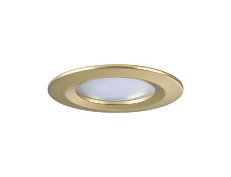 Zestaw opraw wpuszczanych LED Nova Coin okrągłych 3-Step DIM 74mm 100° 3x6W 3x470lm 2700K IP23 230V Złoty matowy / aluminium - 4