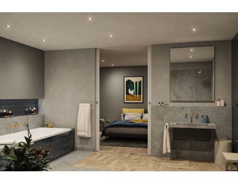 Zestaw opraw do wbudowania Nova PLUS GU10 3x6W 93mm 3x460lm 2700K 230V IP65 wychylna złoty matowy / aluminium - 5