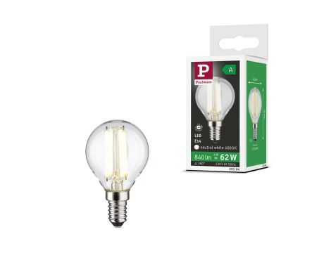 Źródło światła LED ECO LINE kropla 4W 840lm E14 4000K klasa A 230V przezroczysty / szkło - 4