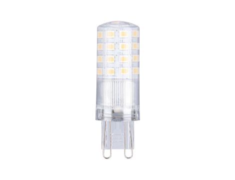 Źródło światła LED G9 4,2W 550lm 2700K 230V ściemnialne / przezroczysta