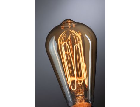 Źródło światła LED Rustic Shine 4,2W E27 żarnik w kształcie litery I 300lm1800K ST64 3StepDim złota - 2