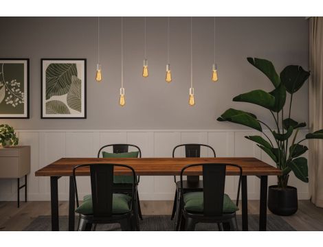 Źródło światła LED Rustic Shine 4,2W E27 żarnik w kształcie litery I 300lm1800K ST64 3StepDim złota - 3