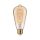 Źródło światła LED Rustic Shine 4,2W E27 żarnik w kształcie litery S 300lm1800K ST64 3StepDim złota
