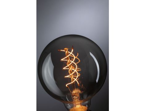 Źródło światła LED Rustic Shine 4,2W E27 żarnik w kształcie litery S 1700lm1800K G95 3StepDim przyciemniane szkło dymione - 2