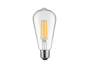 Źródło światła LED ECO LINE ST64 4,3W 806lm E27 3StepDim 3000K klasa B 230V przezroczysty / szkło - image 2